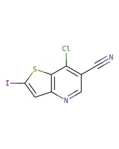 Astatech 7-CHLORO-2-IODOTHIENO[3,2-B]PYRIDINE-6-CARBONITRILE; 0.25G; Purity 95%; MDL-MFCD08234994